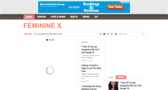 Desktop Screenshot of femininex.com